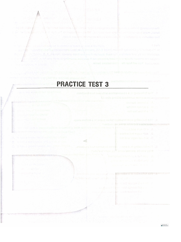 PDF Practice Test Able 3 | PDF