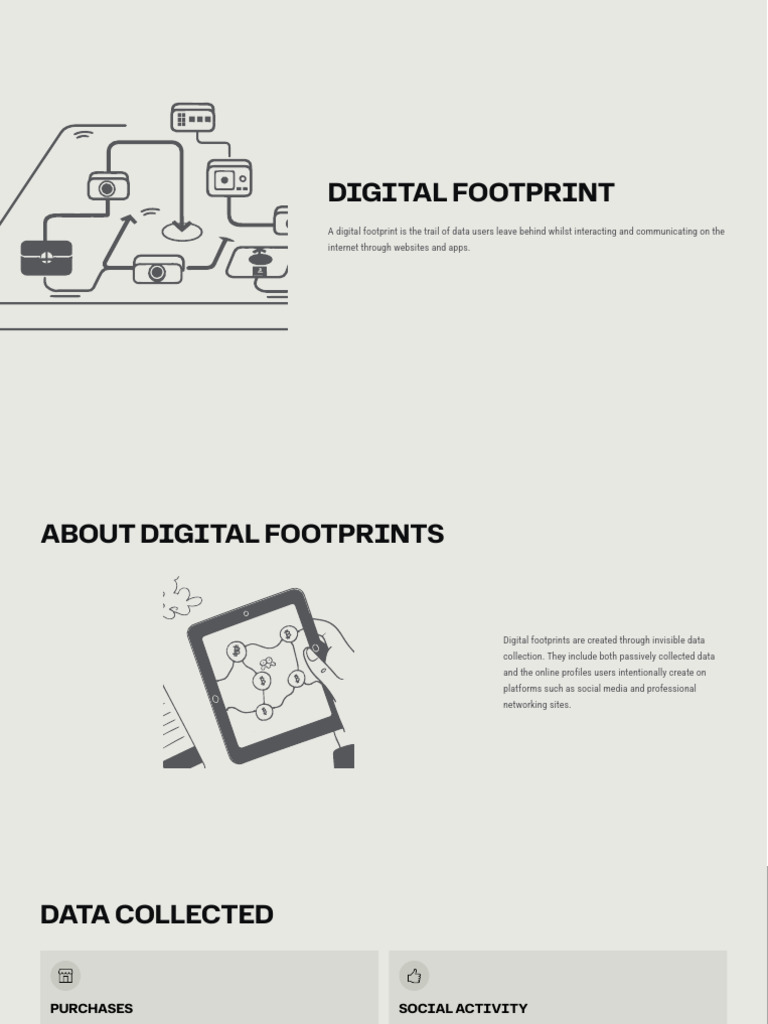 04 Digital Footprint | PDF | Online Shopping | World Wide Web
