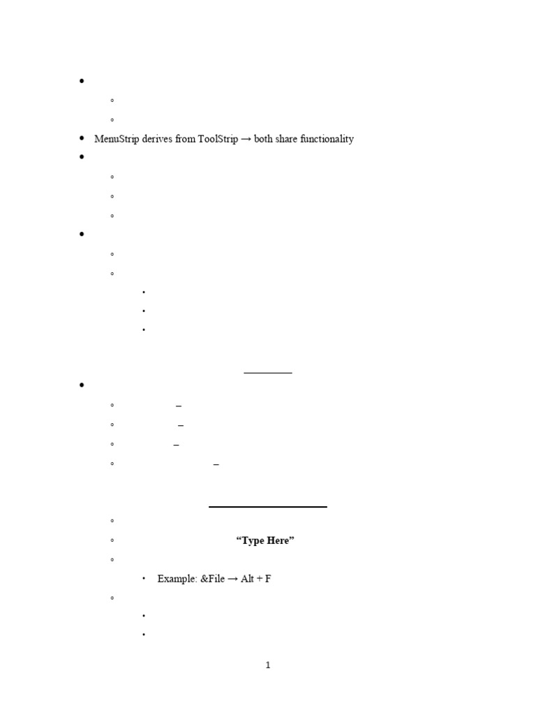 Unit III | PDF | Menu (Computing) | Button (Computing)