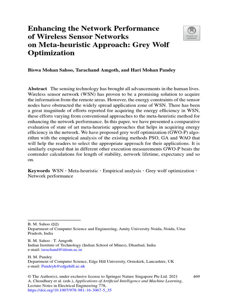 RRM - Enhancing The Network Performance of Wireless Sensor Networks On ...