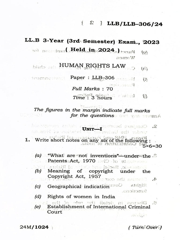 Human Rights Law | PDF
