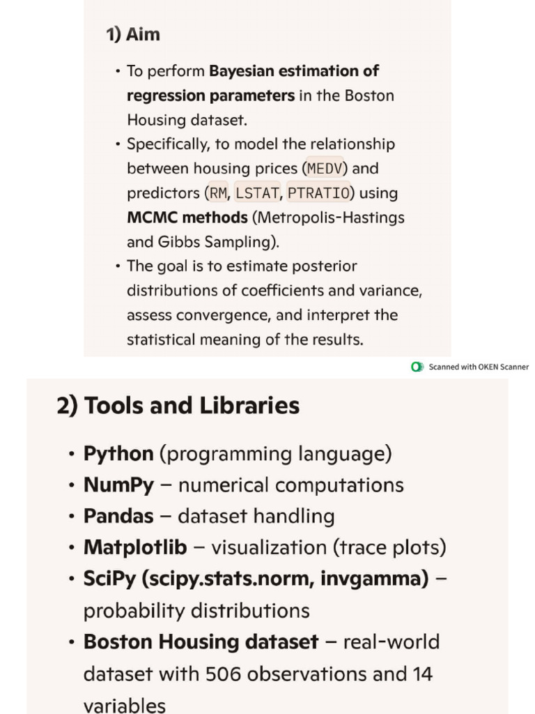11.bayesian Estimation of Parameters Using Metropolis and Gibbs Sampler ...