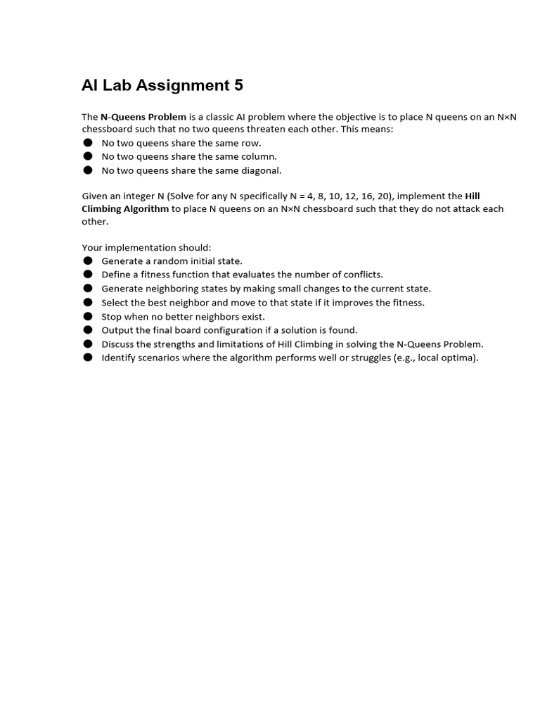 AI Lab Assignment 5 CSE 32 | PDF