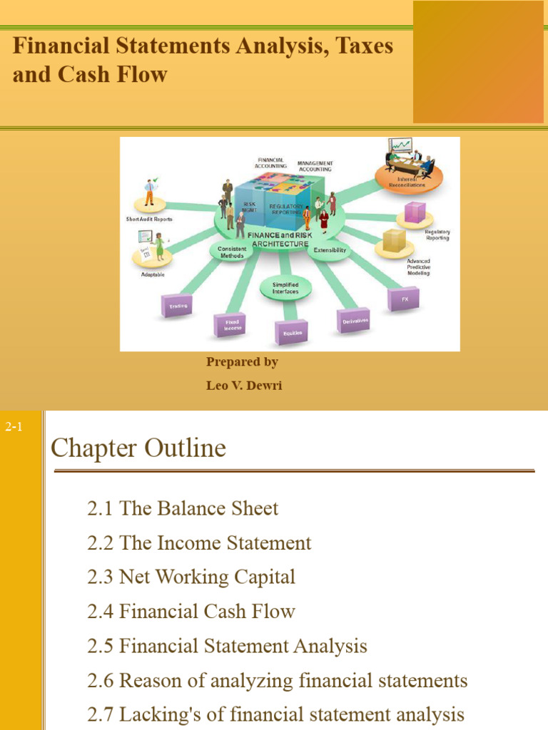 Chapter 2 Financial Statements Analysis Taxes and Cash Flow | PDF ...