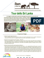Speciale Press Tours, Tour Dello Sri Lanka - da Luglio a Ottobre 2012 