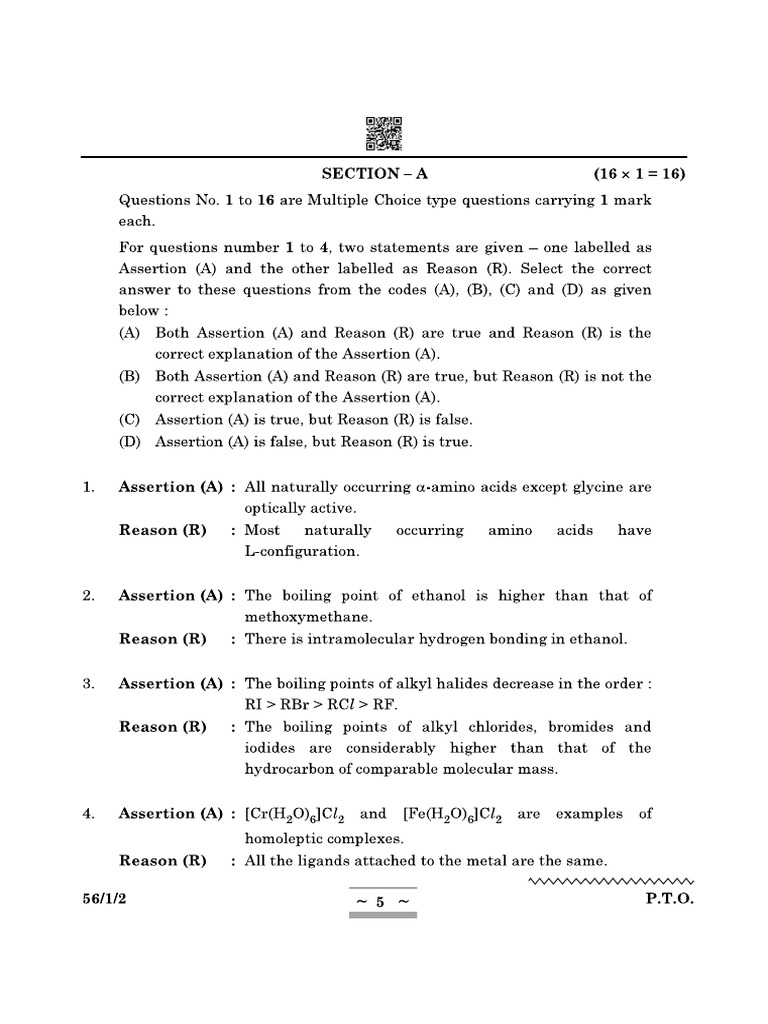 Sample Paper#6 | PDF