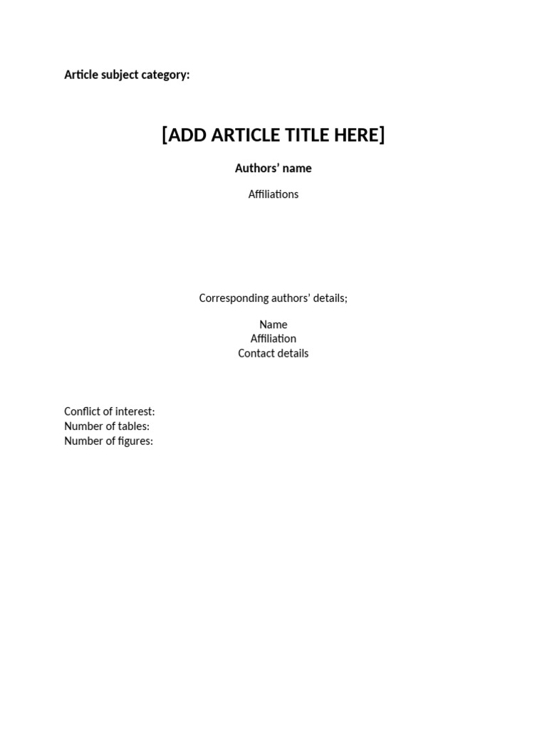 Article Front Page | PDF