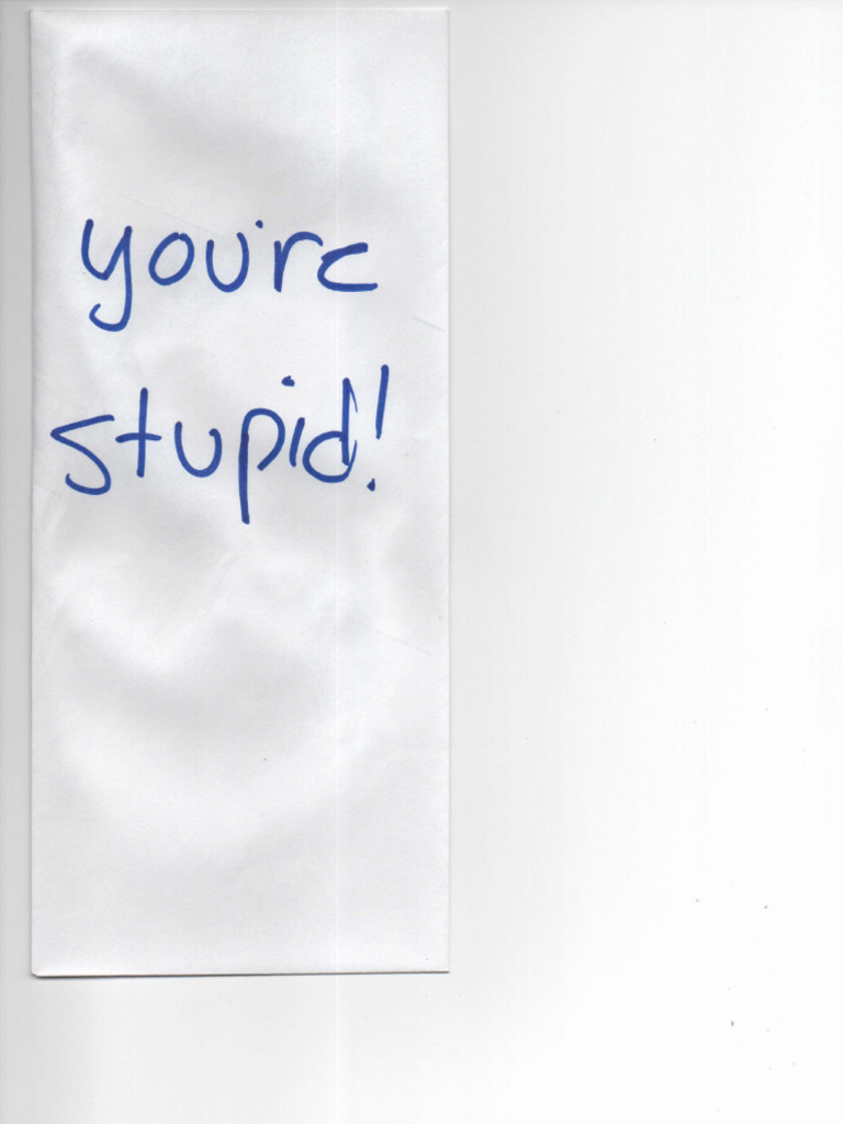Stupid Envelope | PDF