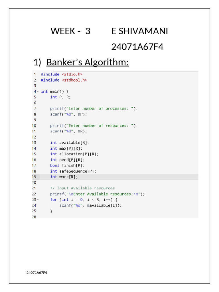 24071a67f4 - Week 3 Os | PDF