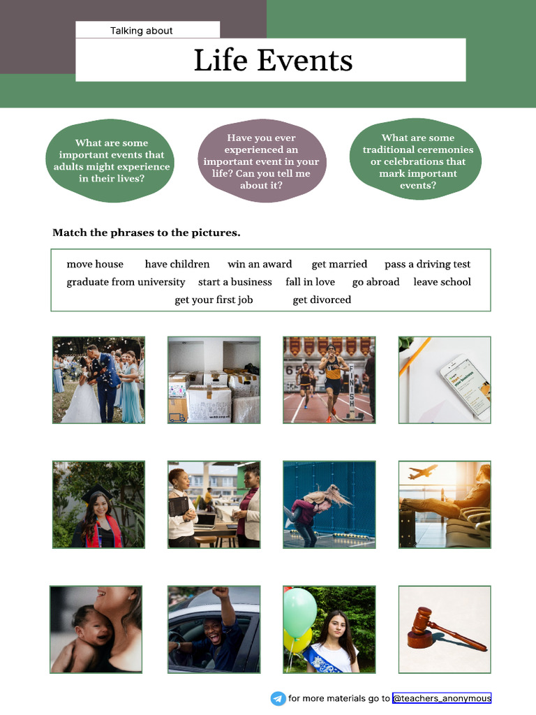 Life Events | PDF