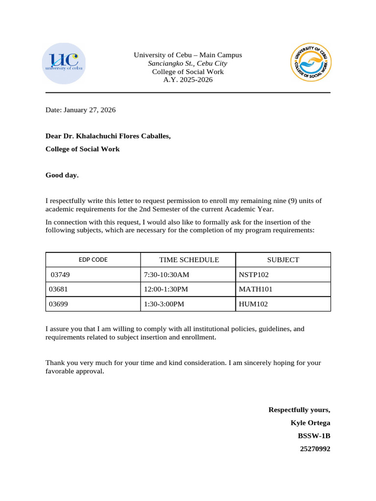 Letter For Insertation (2527) | PDF