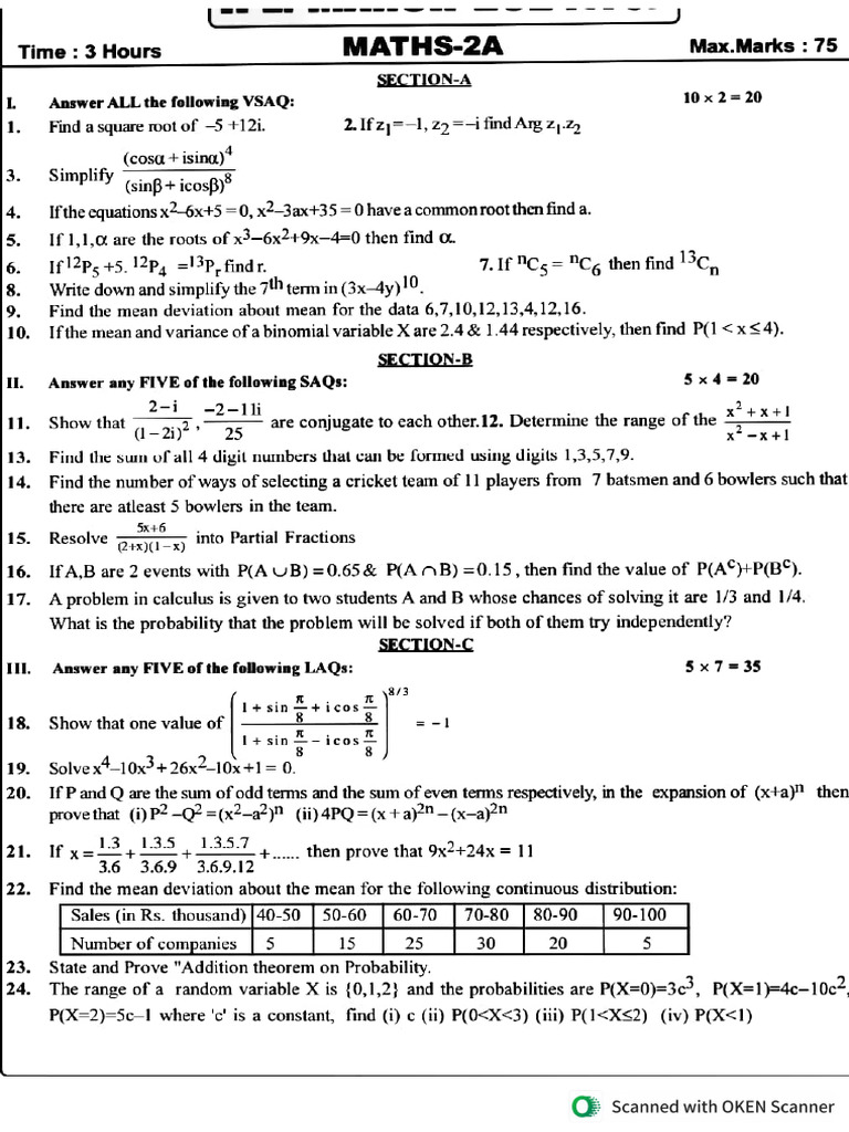 M - 2a | PDF