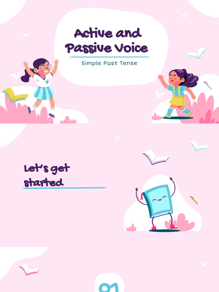 Active Passive Voive Simple Past Tense | PDF