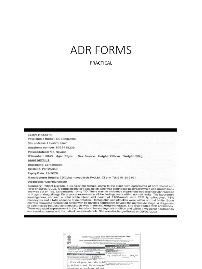 Adr Forms Practical | PDF