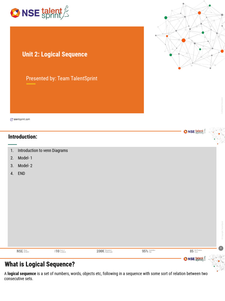 Unit - 2 Logical Sequence | PDF