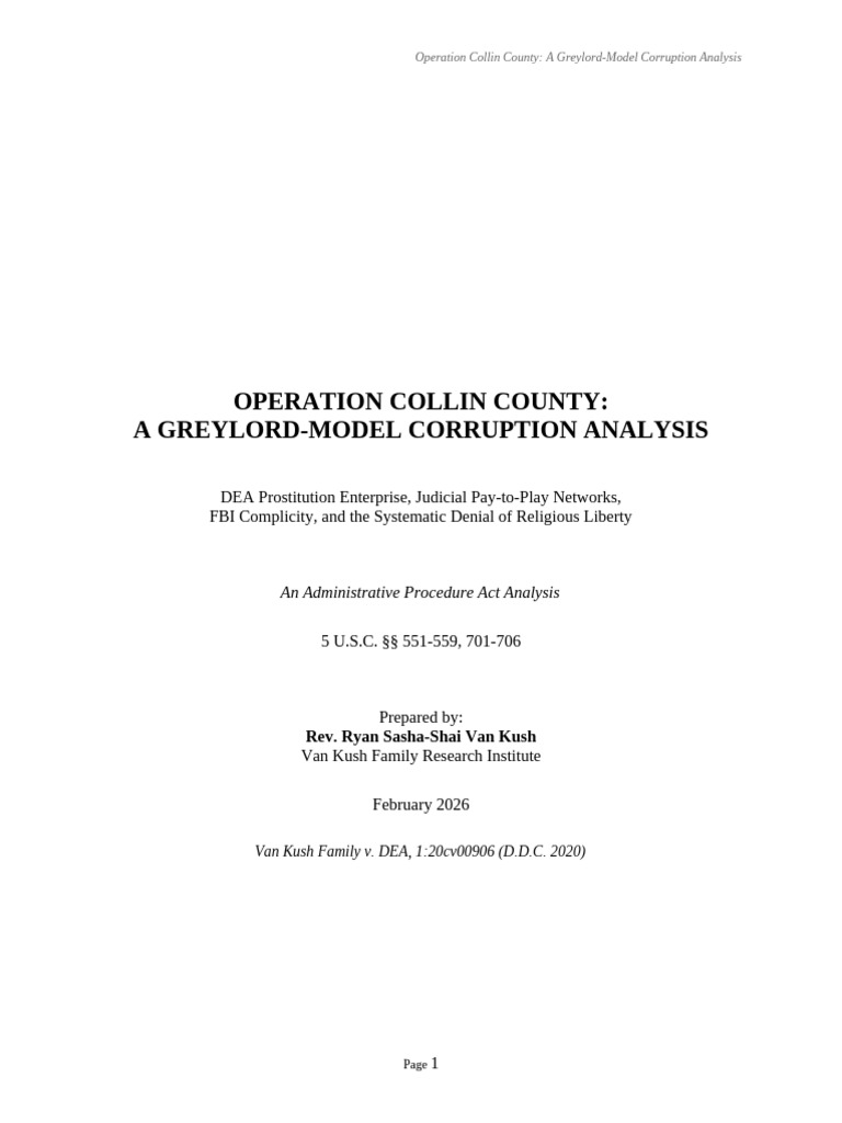 Operation Collin County Greylord Analysis | PDF | Racketeer Influenced ...