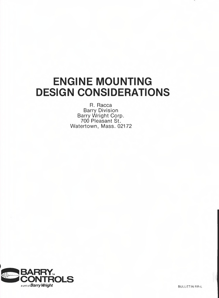 Engine Mounting