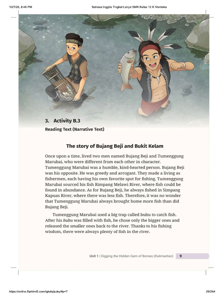 Story of Bujang Beji and Bukit Kelam | PDF