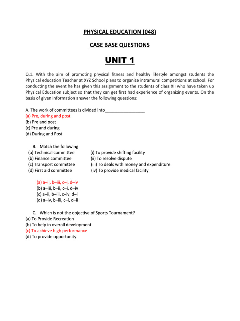 Pe Case Questions | PDF