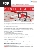 Pipe Schedule Method for Fire Sprinklers | PDF | Fire Sprinkler System ...