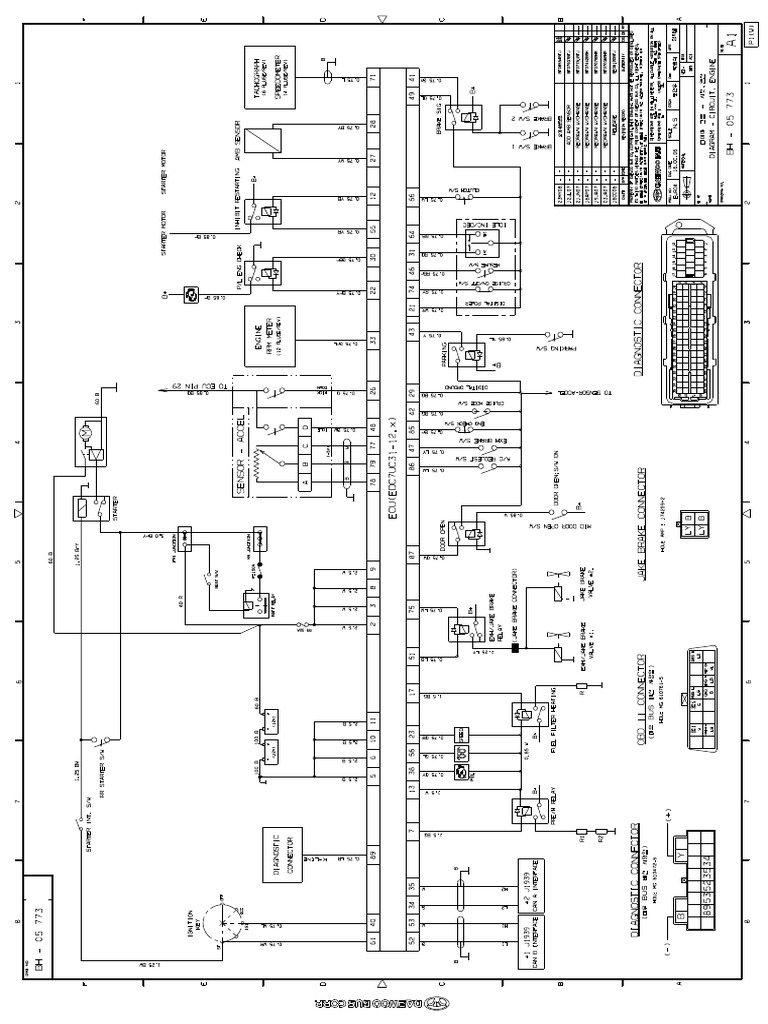 Engine Ecu Diagram-E4 | PDF