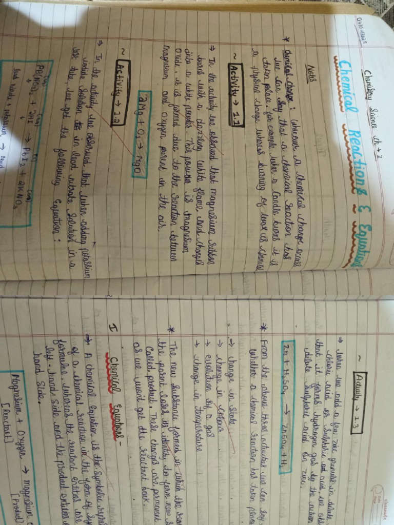 Class 10 Science Notes | PDF