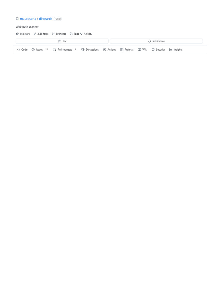 GitHub - Maurosoria - Dirsearch - Web Path Scanner | PDF | Proxy Server ...