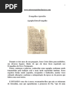 Apócrifos - Agrapha Extra-Evangelho
