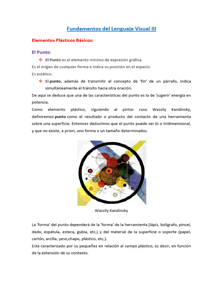 Fundamentos del Lenguaje Visual | PDF | Color | Visión