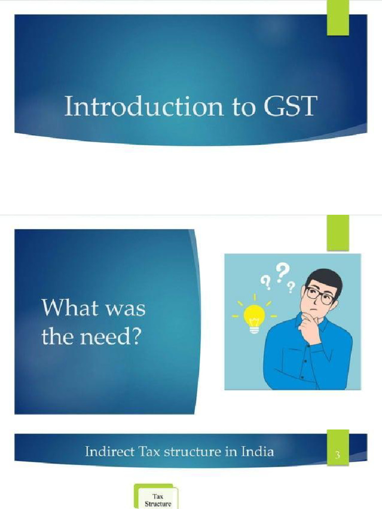 GST Introduction | PDF