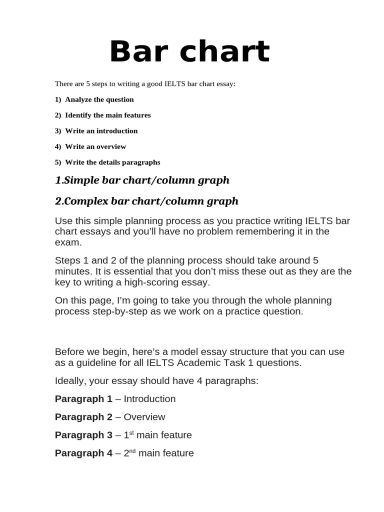 Bar Chart | PDF | Chart | Pie Chart