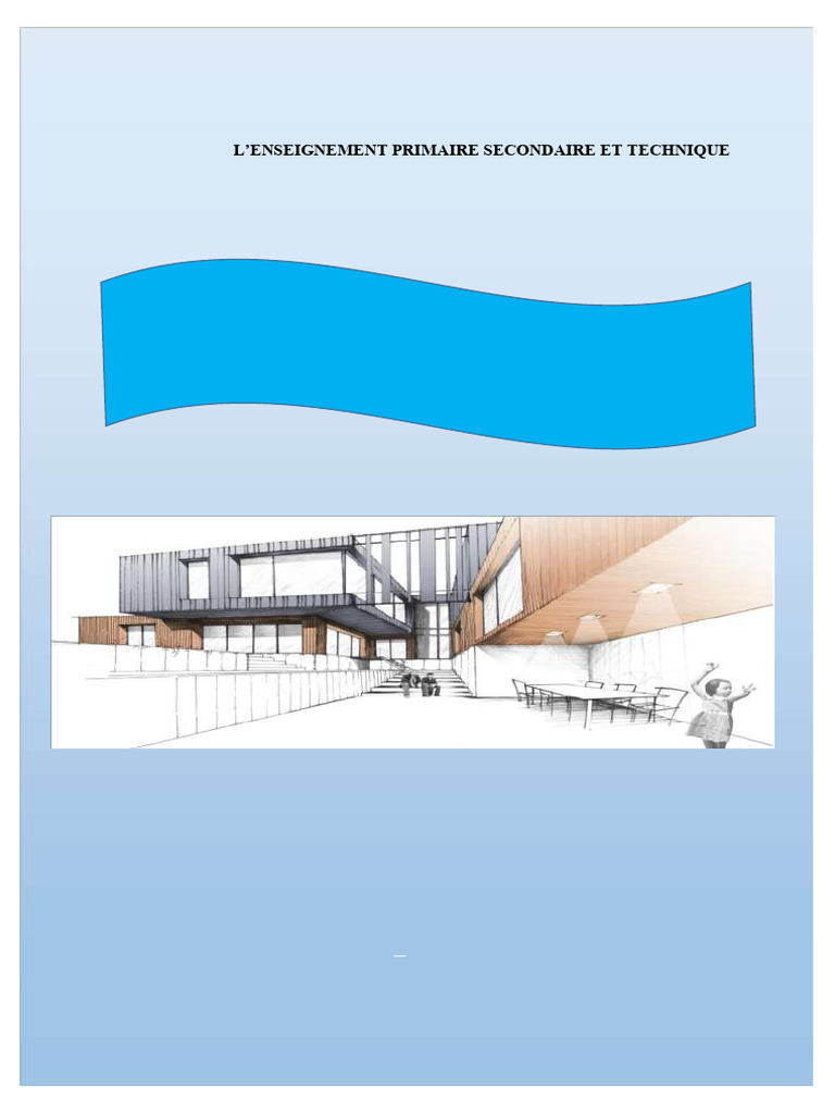 Manuel de Dessin Technique de Construction Cycle Long | PDF | Dessin ...