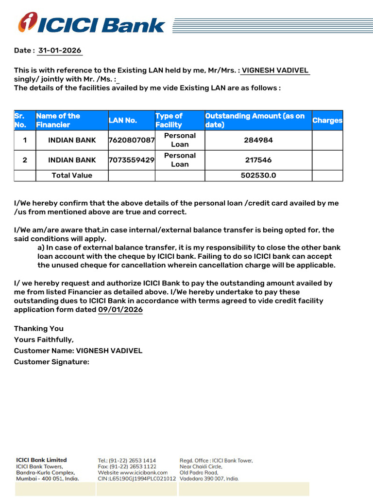 BT Letter PDF | PDF