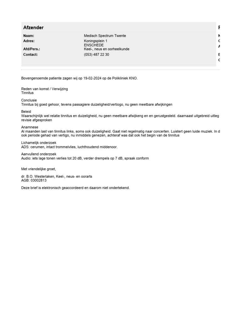 MST, Kno - Tinnitus - HTML | PDF