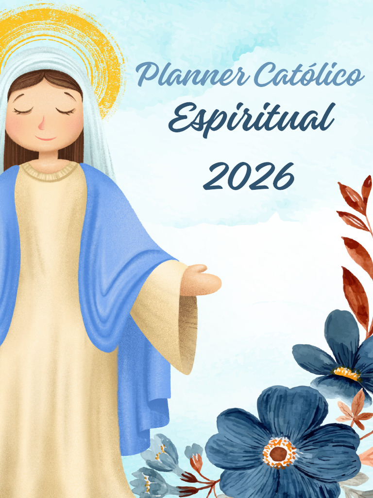 Planner Espiritual Católico 2026 Completo | PDF | Oração