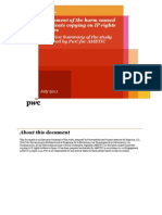 PWC Study: Harm Caused by Private Copying in Spain