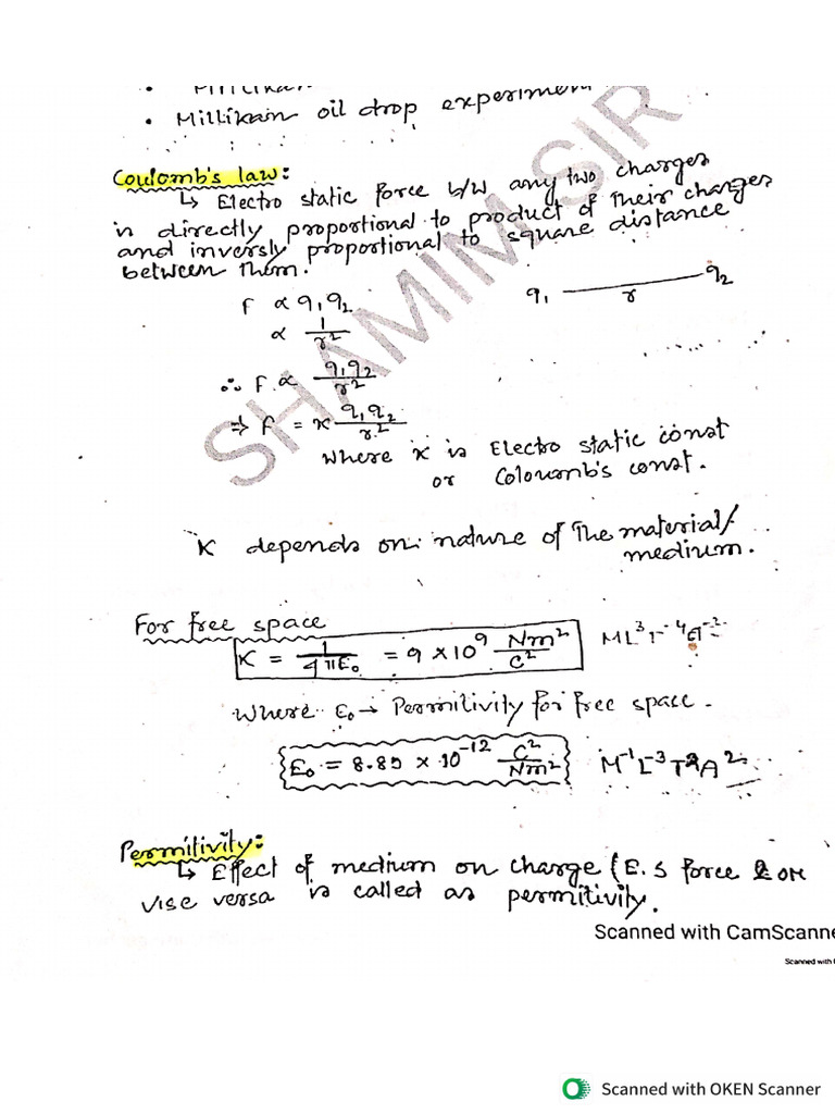 Physics Part 1 | PDF