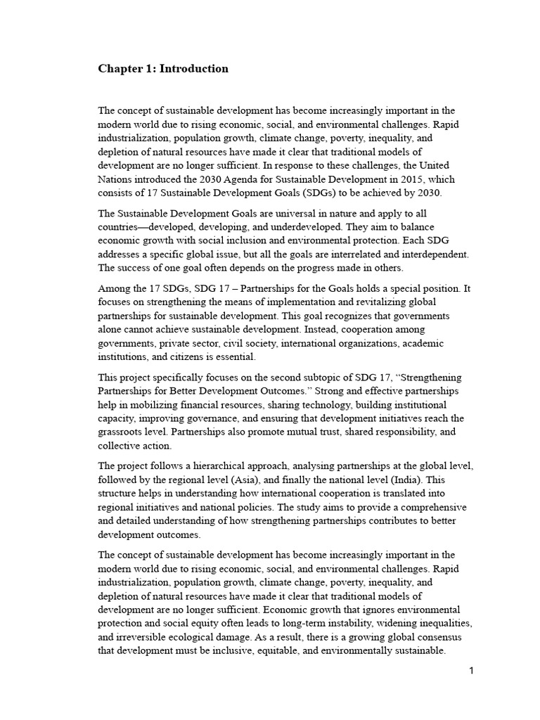 SDG 17 CC Project | PDF | Governance | Public–Private Partnership