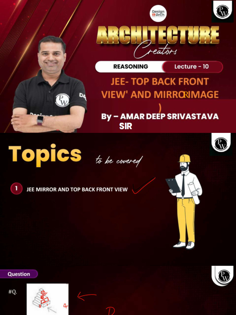 Reasoning 10 - Class Notes - Architecture Creators 2025 Batch | PDF