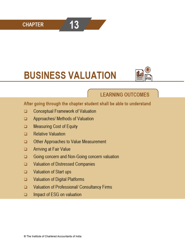Business Valuation Compressed | PDF | Valuation (Finance) | Beta (Finance)