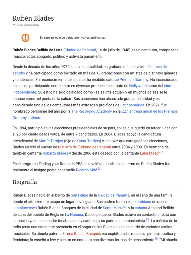 Rubén Blades Pdf 