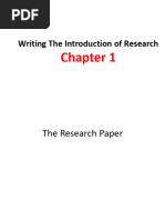 Research Paper Structure: Chapters 1-5 | PDF | Quantitative Research ...