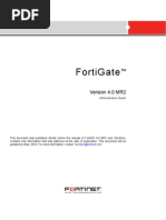 Fortigate Admin Guide 4.0 MR2