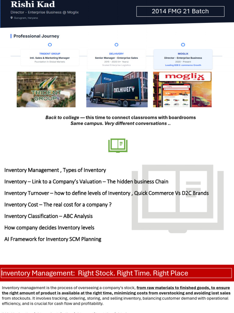 Inventory Management FORE | PDF | Inventory | Valuation (Finance)