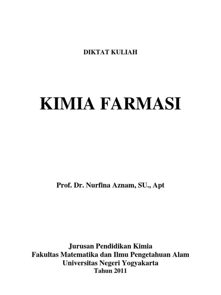 Kimia Farmasi Kimia Farmasi