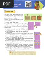 Geometric Patterns with Matchsticks | PDF | Teaching Mathematics