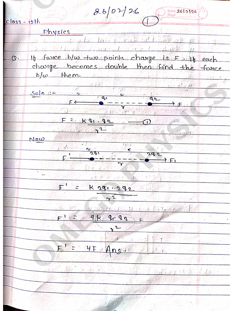 Omega Physics 1 | PDF