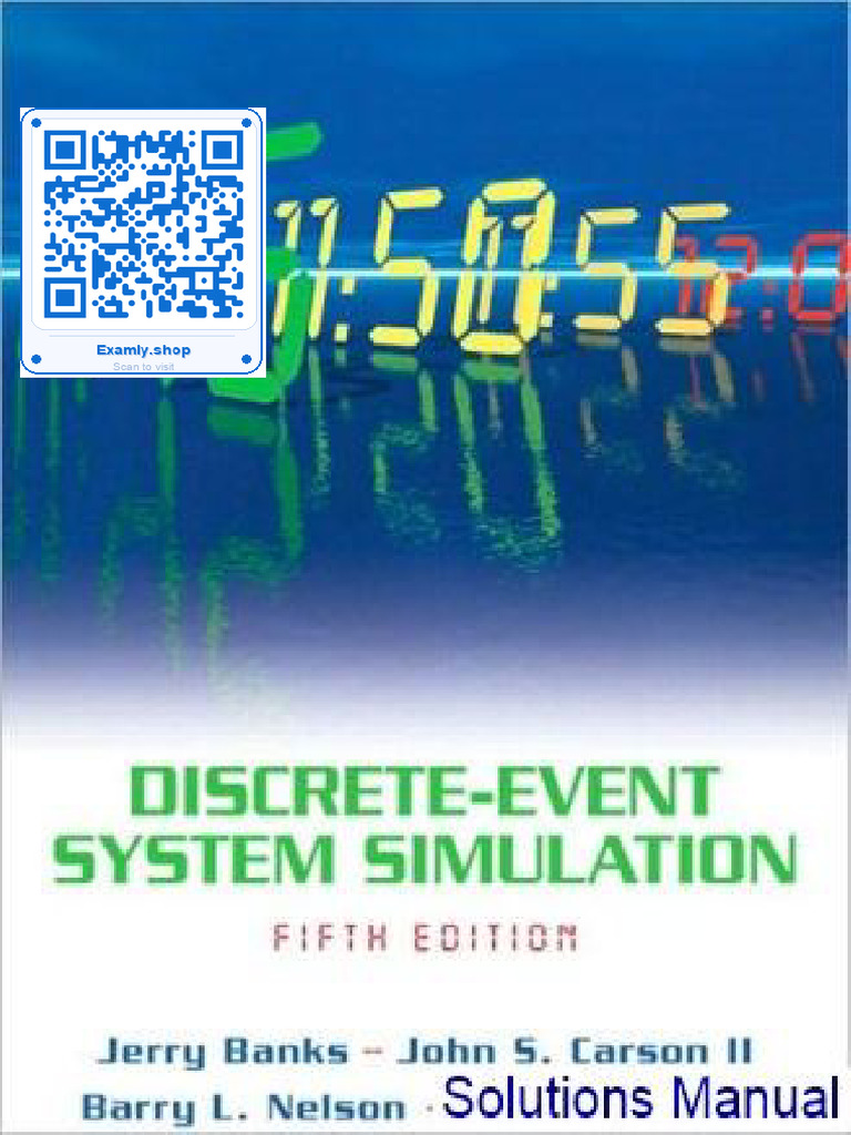 Discreteevent System Simulation 5th Edition by Jerry Banks | PDF ...