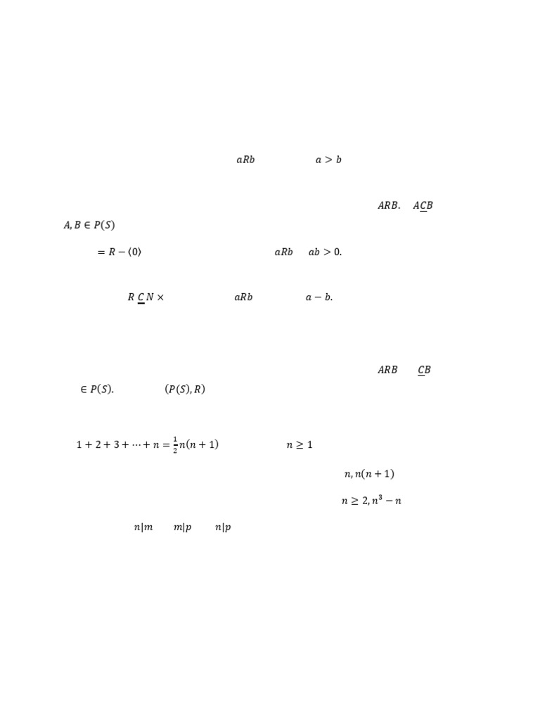Mat105 Tutorial Set 1 | PDF