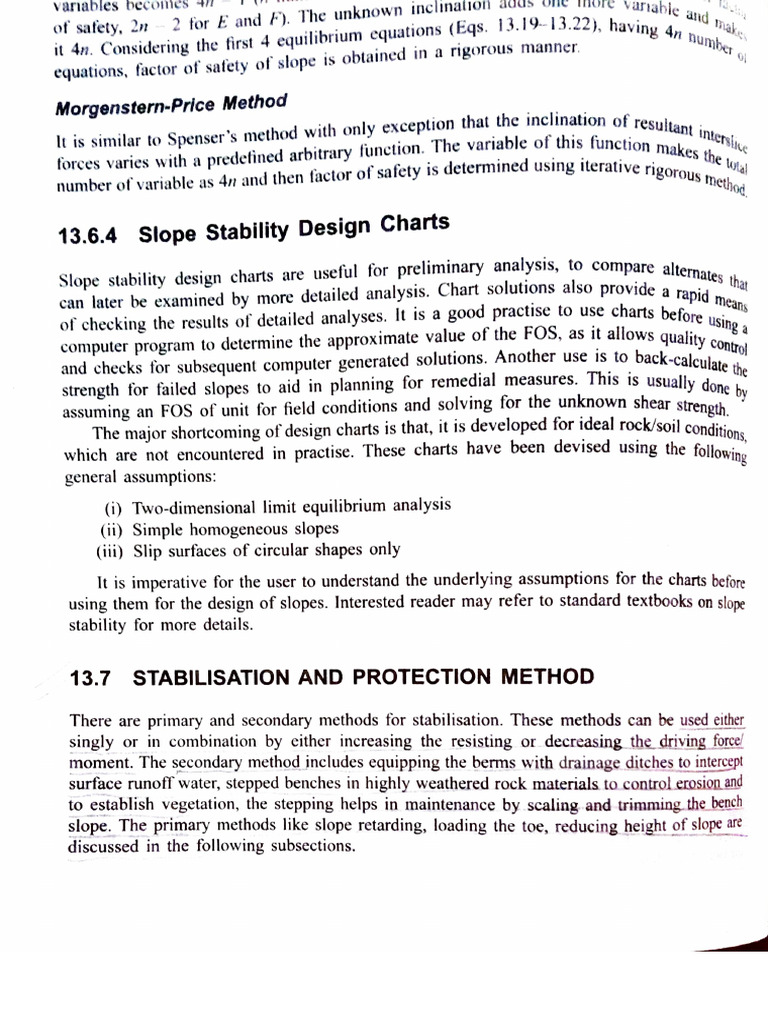 Slope Stabilization and Protection Method | PDF | Storm Drain | Applied ...